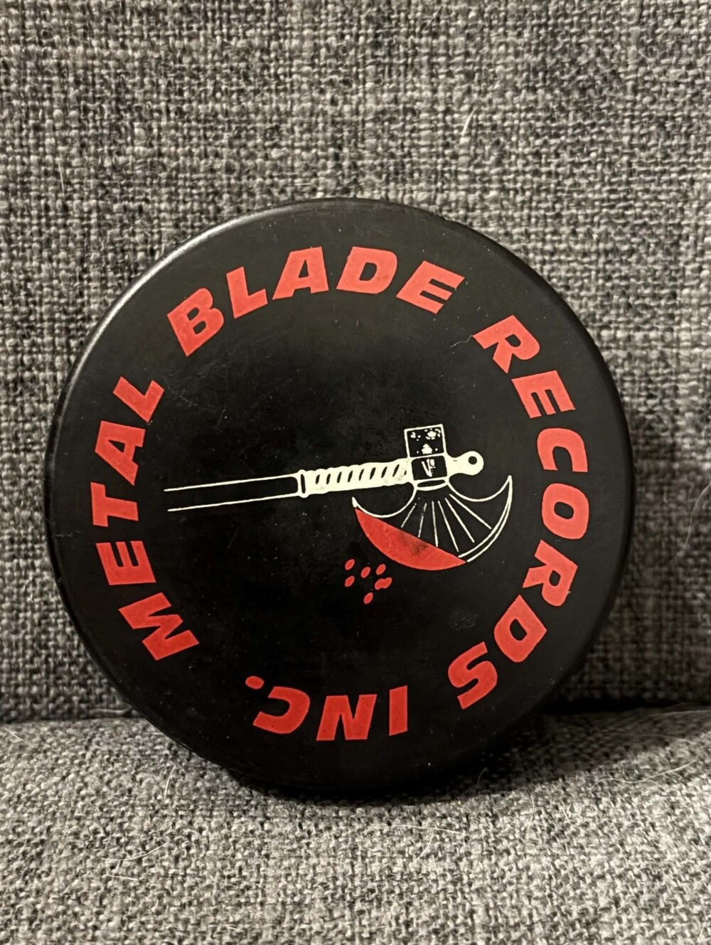 Metal Blade Records Inc. Hockey Puck New